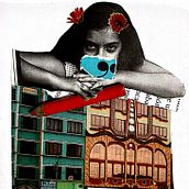 Sastrería de papel. Collage, and Traditional illustration project by manwherrera - 06.10.2020