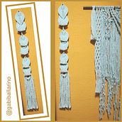 Mi Proyecto del curso: Muestrario de nudos de macramé . Macramé project by GABRIELA BALLARINO - 06.10.2020