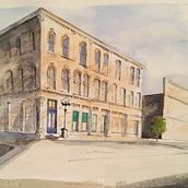 My project in Architectural Sketching with Watercolor and Ink course. Architectural Illustration project by Barbara - 06.11.2020