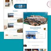 Website promocional Peñíscola. Design, Web Design, and UX / UI project by Dailen Vazquez - 08.28.2018