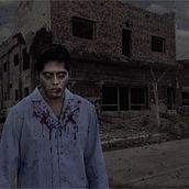 Zombie en pueblo abandonado. Photograph project by Norberto Damián Helmholt - 06.11.2020