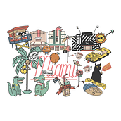 Mi Proyecto del curso: Ilustración vectorial con estilo doodle. Traditional illustration project by Marcela Tonello - 07.05.2020