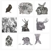 Mi Proyecto del curso: Creación de un porfolio de ilustración en Instagram. Ink Illustration project by sonne_scheint - 06.21.2020