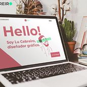 Proyecto web personal. Web Design project by Lu Cebreiro - 06.12.2018