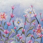 My project in Negative Watercolor Painting for Botanical Illustration course. Watercolor Painting project by nicol_saha - 06.12.2020
