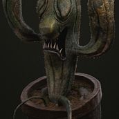 Zombie Cactus . % Orlando Carranza tarafından hazırlanan 3D, 3D Tasarım, Karakter Tasarımı, 3D Karakter Tasarımı, Ve 3D Modelleme projesi - 06.12.2020