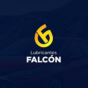 Branding - Lubricantes Falcón. Br, ing, Identit, Logo Design, Graphic Design, Social Media Design, and Social Media project by Jorge Andrés - 06.13.2018