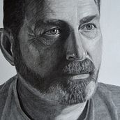 Mi Proyecto del curso: Retrato realista con lápiz de grafito. Pencil Drawing, and Portrait Drawing project by Laura Cyinder - 06.17.2020
