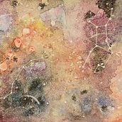 Galaxia. Watercolor Painting project by Maria Antonieta Badilla - 06.13.2020