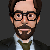 Mi Proyecto del curso: Modelado de personajes en 3D. Un projet de Conception de personnages 3D de Jesus Hernandez Martinez - 13.06.2020