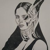 Inktober 2020. Traditional illustration project by Amparo Madera Albors - 07.19.2021