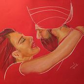 Mi Proyecto del curso: Ilustración con pastel y lápices de colores. Traditional illustration project by Daniel Agudelo - 06.13.2020