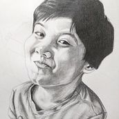 Meu projeto: Grafite Realista. Pencil Drawing, Portrait Drawing, and Realistic Drawing project by Bruno Coltro Ferrari - 06.14.2020