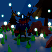 Mi Proyecto del curso: Modelado de personajes low poly para videojuegos . 3D, Criatividade, e Design de videogames projeto de Ángel Ordóñez Sánchez - 15.06.2020