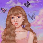 My final project in Digital Fantasy Portraits with Photoshop course :). Digital Drawing, and Digital Illustration project by paulitaceleste - 06.14.2020