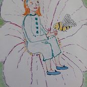 My project in Introduction to Children’s Illustration course, 'Thumbelina' by Hans Christian Andersen.. Children's Illustration project by Christine Gilson - 06.14.2020