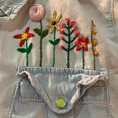 Mi Proyecto del curso: Técnicas básicas de bordado: puntadas, composiciones y gamas cromáticas. Embroider project by Silvana F - 06.14.2020