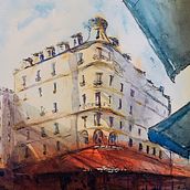 My project in Architectural Sketching with Watercolor and Ink course. Watercolor Painting project by reciyu - 06.14.2020