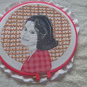 Mi proyecto del curso Mi nieta. Bordado projeto de Marlene Ortega Sanguinetti - 14.06.2020