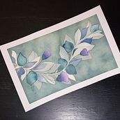 Mi Proyecto del curso: Técnicas de acuarela en negativo para ilustración botánica. Projekt z dziedziny R, sunek botaniczn i Malowanie akwarelą użytkownika María Florencia Socías - 14.06.2020