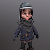 Mi Proyecto del curso: Creación de personajes: del 2D al 3D . 3D, 3D Animation, 3D Character Design, and 3D Modeling project by agusbara123 - 06.15.2020
