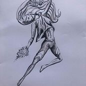 My project in Female Character Design for Comics course. Un progetto di Fumetto di Julien Cattan - 15.06.2020