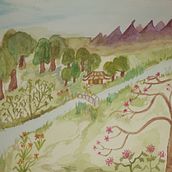 Mi Proyecto del curso: Ilustración en acuarela con influencia japonesa. Un progetto di Illustrazione tradizionale di ivanaamico - 15.06.2020