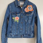 Mi Proyecto del curso: Diseño de moda: pintura y bordado sobre prendas. Artesanato projeto de luluimar - 17.06.2020