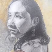 Mi Proyecto del curso: Retrato realista con lápiz de grafito. Portrait Drawing project by Irany Vera - 06.16.2020