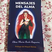 Portada de "Mensajes del Alma" por Alma María Pardo Angueira. Design gráfico e Ilustração tradicional projeto de Stela Sh - 14.11.2019