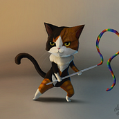 My project in Digital Painting for Characters: Ivy's Battle. Un proyecto de Dibujo digital, Ilustración digital e Ilustración tradicional de Adriana Cebolla - 15.06.2020