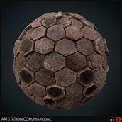 Mi Proyecto del curso: Introducción a la creación de texturas con Substance Designer. 3D, Digital Architecture, 3D Design, and Set Design project by Marco Arauna Camarena - 06.16.2020