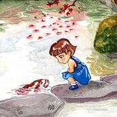 Mi Proyecto del curso: Aki. Un proyecto de Pintura a la acuarela de Jessica Robles - 16.06.2020