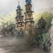 Tarde Ein Projekt aus dem Bereich Aquarellmalerei von Diego Antolinez - 16.06.2020