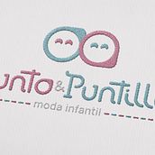 punto & puntilla - imagen de marca para moda infantil . % José Miguel De Lamo tarafından hazırlanan Markalaşma ve Kimlik, Ve Logo Tasarımı projesi - 06.16.2020
