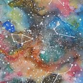 El espacio. Artistic Drawing project by Carla Pradells - 06.16.2020