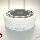 Caldes de Boí- Antipollution city mask 3D product. 3D, 3D Animation, Product Design, and 3D Modeling project by Iván Mora Díaz - 12.16.2017