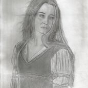 Mi Proyecto del curso: Retrato realista con lápiz de grafito. Un progetto di Disegno a matita, Disegno artistico, Disegno di ritratti e Disegno realistico di Marcos Seoane - 17.06.2020