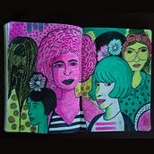 My project in Illustration Techniques to Unlock your Creativity course. Traditional illustration project by Trupti Desai - 06.17.2020