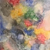 Constellation in Scorpio Ein Projekt aus dem Bereich Aquarellmalerei von Ledy Leyssen - 17.06.2020