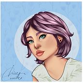 Resultado final - Camila Paier / Retrato de personagens femininas com Procreate. Concept Art, and Traditional illustration project by Camila Paier - 06.18.2020