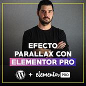 Efecto parallax en WordPress con Elementor PRO. Web Development, and Web Design project by Sebastian Echeverri Jaramillo - 05.10.2020
