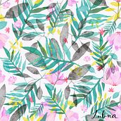 Trópico Utópico. Un proyecto de Ilustración tradicional y Pattern Design de luzia molina - 24.04.2020