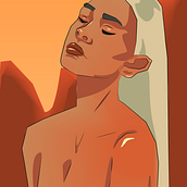 West Ilustration Series. Un projet de Illustration numérique de Sara Gil - 18.06.2020