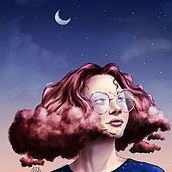 Star Girl . Digital Illustration project by Kasey - 06.16.2020