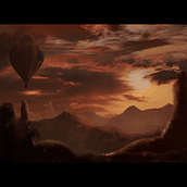 Meu projeto do curso: Matte painting cinematográfico. Un progetto di Illustrazione digitale di rvertulo - 18.06.2020