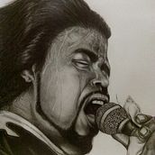 "Barry White". Portrait Drawing project by juliansanchezx - 06.18.2020