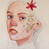 My project in Illustrated Portrait in Watercolor course. Projekt z dziedziny Malowanie akwarelą użytkownika mariii - 19.06.2020