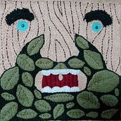Mi Proyecto del curso: Bordado XL con aguja mágica. Un projet de Broderie de Verónica Farina - 19.06.2020