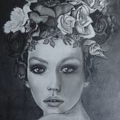 Mi Proyecto del curso: Retrato realista con lápiz de grafito. Un proyecto de Dibujo realista de Juan Francisco - 20.06.2020